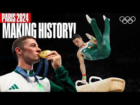 Historic Gymnastics Gold for Ireland! 🇮🇪🥇 Rhys McClenaghan conquers the Pommel Horse | Paris 2024