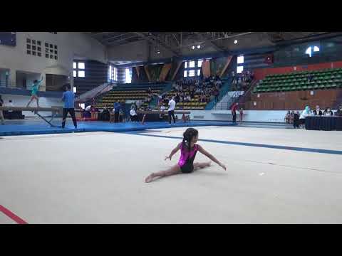 بطولة الجمهورية للجمباز الفنى أنسات تحت 7 سنوات اللاعبه بارثينيا بيتر