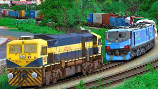 WDG4D RESCUE WAG12B FREIGHT TRAIN | BUMPY RAILROAD | Train Simulator | Railwork | NTG GAMING screenshot 4