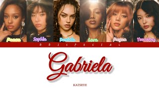 KATSEYE - GABRIELA (COLOR CODED LYRICS) @katseyeworld 
