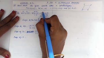 10th maths l Coordinate Geometry l Exercise:5.2(10)