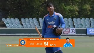 Vaibhav Suryavanshi’s 94 Runs in 29 Balls | Vaibhav Suryavanshi Batting vs Sri Lanka A Today Match screenshot 4