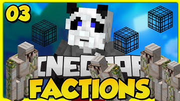 Minecraft FACTIONS- 30+ IRON GOLEM RAID!- Ep. 3 (Minecraft Faction)