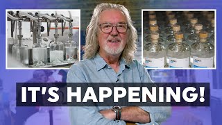 James May's gin is finally finished