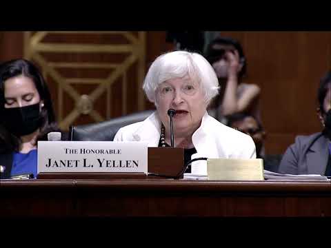 Grassley Questions Secretary of the Treasury Janet Yellen at Senate Finance Committee Hearing