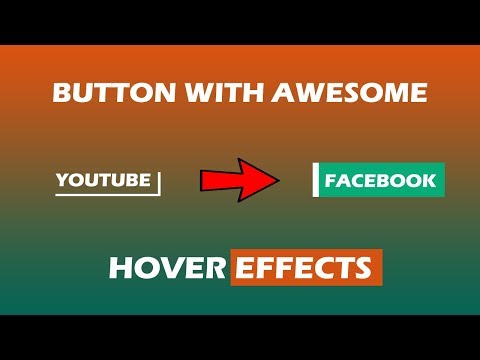 Buttons With Awesome Hover Effects Using Only HTML & CSS