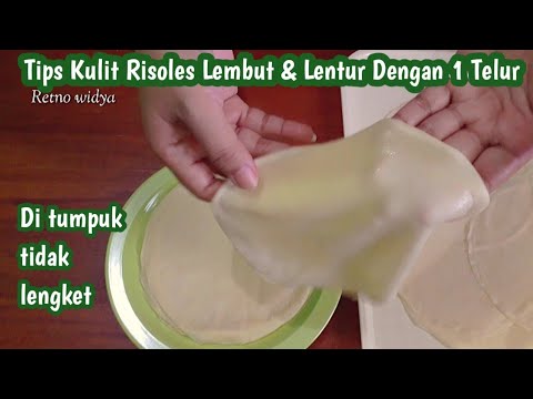 Risoles ayam part 3 : Cara melipat dan menggoreng Risoles || How to fold and fry Rissole. 