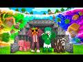 Construimos Un BUNKER Contra DESASTRE ARCOIRIS en Minecraft