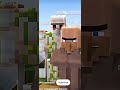 Villager Vs plusher Minecraft #Minecraft short