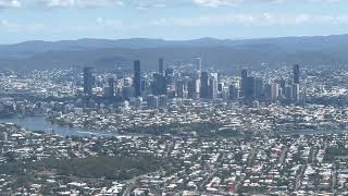 Landing in Brisbane Airport