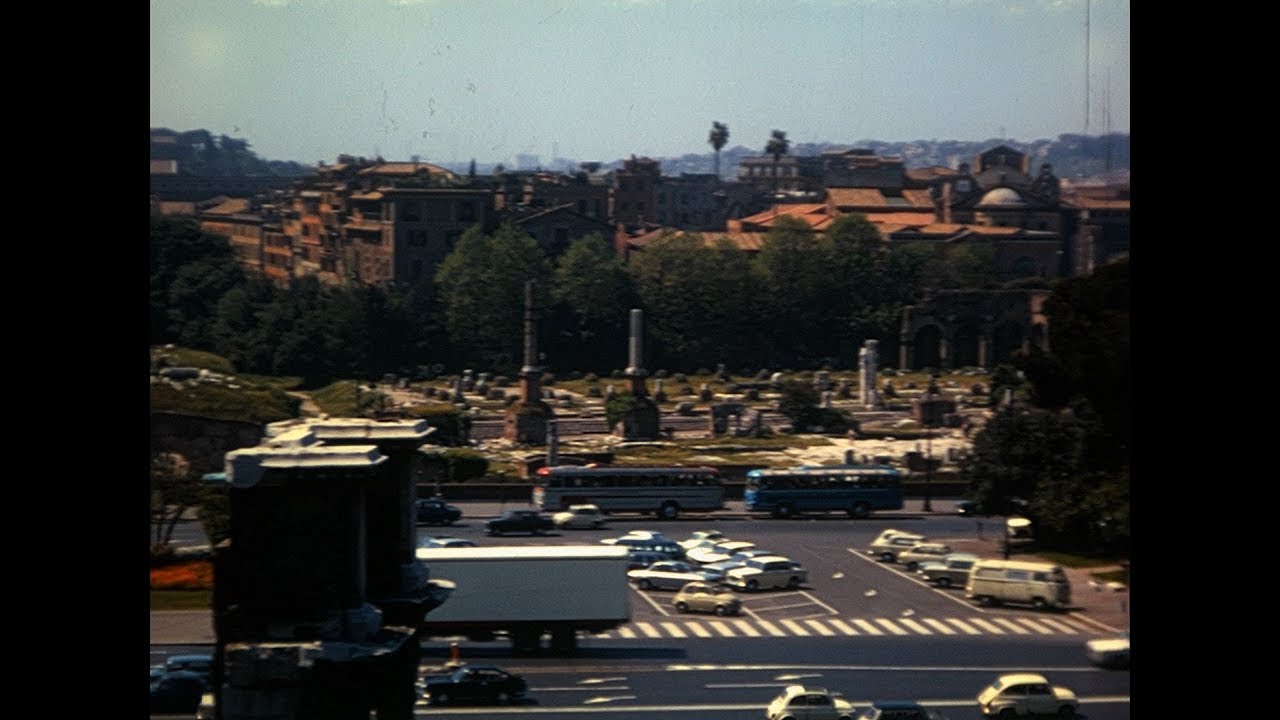 Rome 1969 archive footage