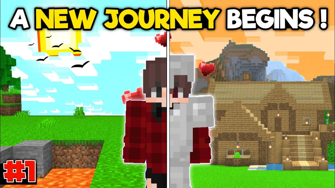 A New Journey Begins | Minecraft Pe Survival Series Ep-01 | #minecraft ...