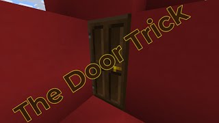 The Door Trick | Parkour by Ethan minecraft map