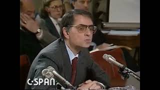 Carl Sagan testifying before Congress in 1985 on climate change