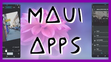 MAUI Applications: File Manager, Image Viewers, and So Many Consistency, Convergency, and Beauty!