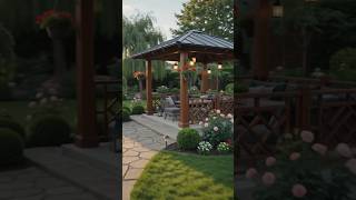 Luxury Gazebo Build! 🛖✨ | Amazing AI Construction Time-Lapse | #Shorts
