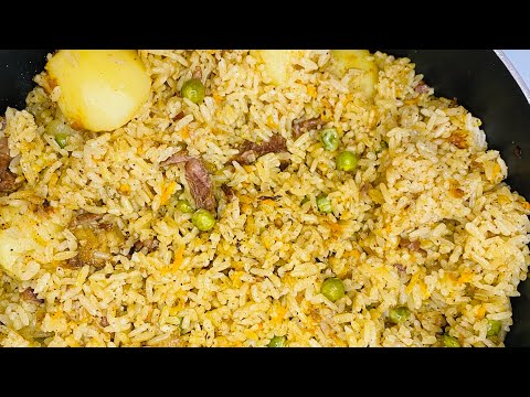 JINSI YA KUPIKA PILAU LA NYAMA NA NJEGERE HOW TO COOK PILAU