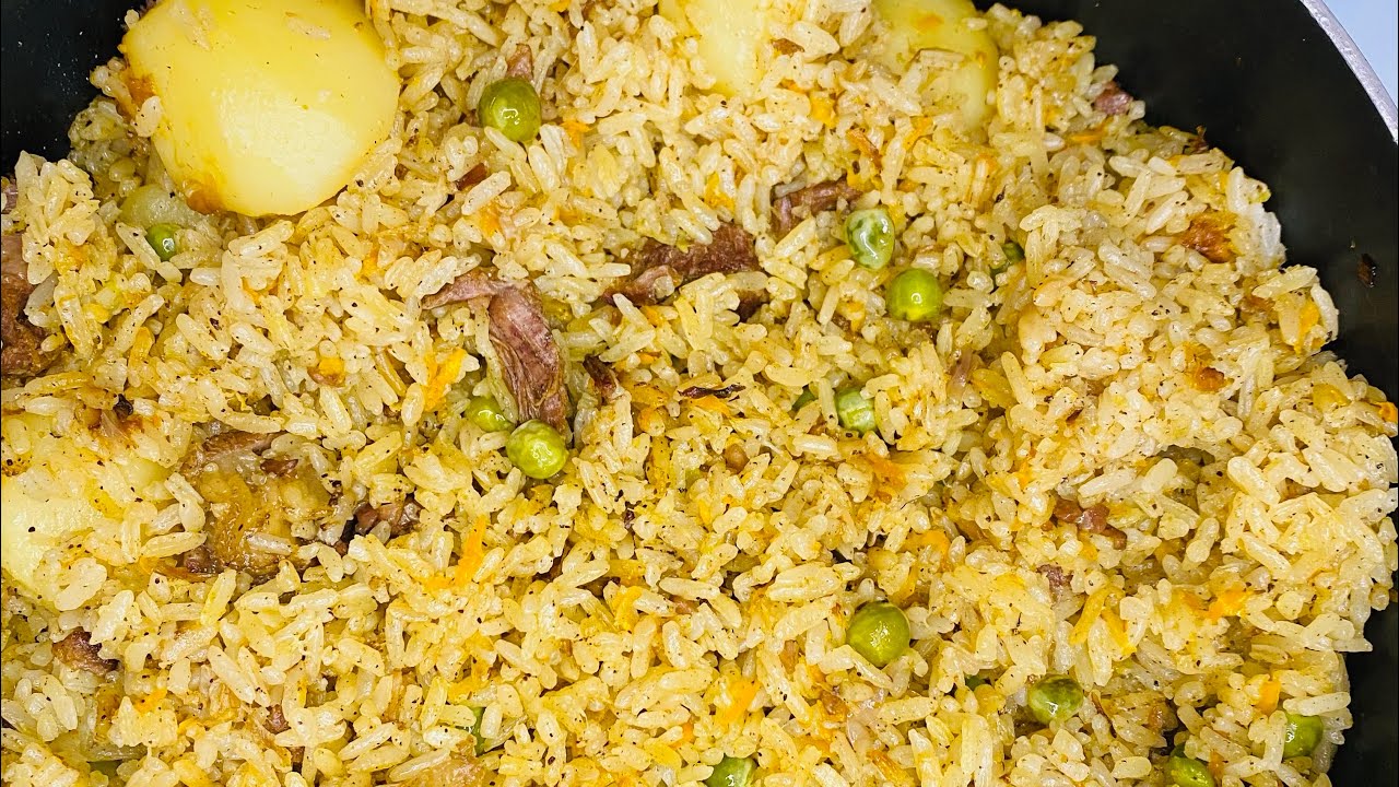 JINSI YA KUPIKA PILAU LA NYAMA NA NJEGERE/HOW TO COOK PILAU YouTube