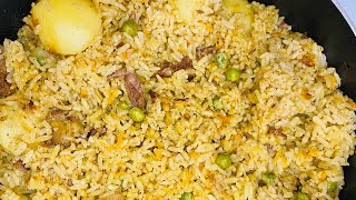 JINSI YA KUPIKA PILAU LA NYAMA NA NJEGERE/HOW TO COOK PILAU