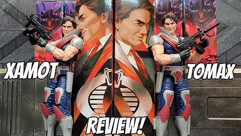 HASBRO GI JOE CLASSIFIED XAMOT AND TOMAX REVIEW. CRIMSON TWINS