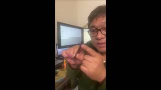 Gamefowl - A simple way practicing the tying of the filipino long knife. English Version