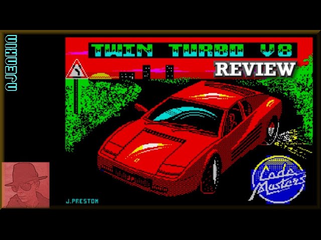 Twin Turbo V8 - on the ZX Spectrum 48K !! with Commentary - YouTube