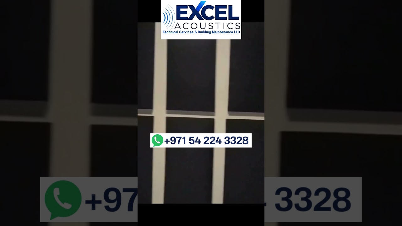 Acoustic Sound Absorber Panels Treatment before & after See the Sound Difference! 🔇🎧 