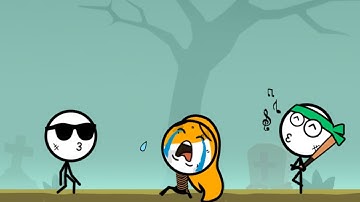 Save Her ( WEEGOON)-Funny stickman Gameplay Walkthrough All Level Completed 1-20.