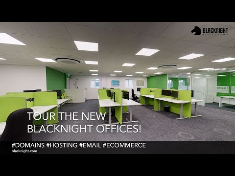 Blacknight New Construction Timelapse and Office Tour