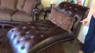 Ashley Furniture Claremore Antique Sofa & Chaise 843 Review Welcome to Discover Furniture! This video offers an in-depth look at the Claremore Antique Collection from Ashley Furniture. Learn