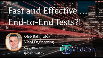 Fast And Effective ... End-to-End Tests?