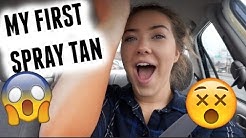 MY FIRST SPRAY TAN! Kenzie Borowski