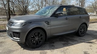 Range Rover Sport 2018г, 75.000км, 3.0d - 306лс, цена 7.500.000 рублей.