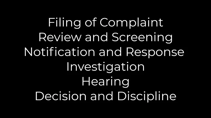 Code of Ethics (2024) - Professional Standards Enforcement and Resolution