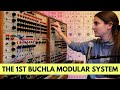Exploring the 1st buchla 100 modular synthesizer