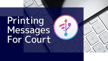How to Print iPhone Text Messages and WhatsApp Chats for Court