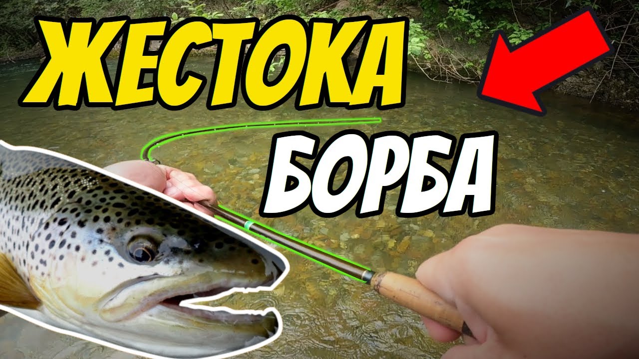 Огромен ЗВЯР ме побърка! Риболов на трофейна пъстърва