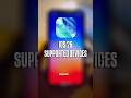 iOS 26 Supported Device #iphone17 #iphoneupdate #ios26features #short #ios26beta #ios26