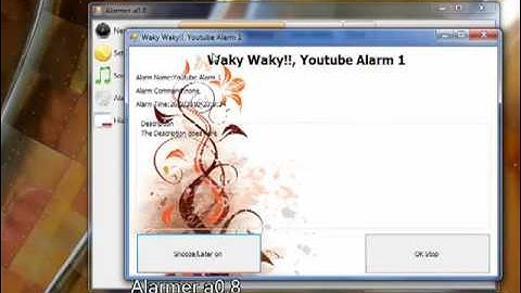 Vb.net alarm clock ("Advanced one") alarmer a0.8