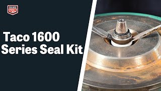 How to Replace a Seal Kit on a Taco Pump 1600 Series (1632E)