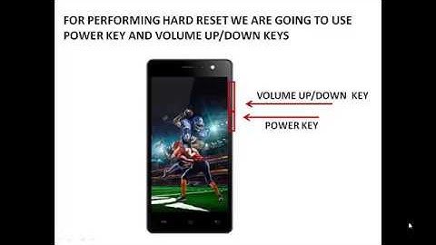 Xolo Era X hard reset