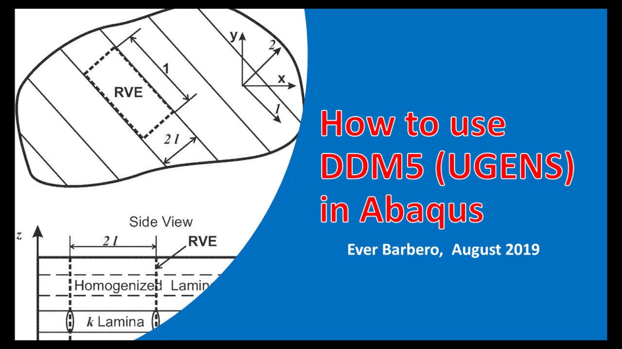 Abaqus UGENS Ущерб композитных материалов