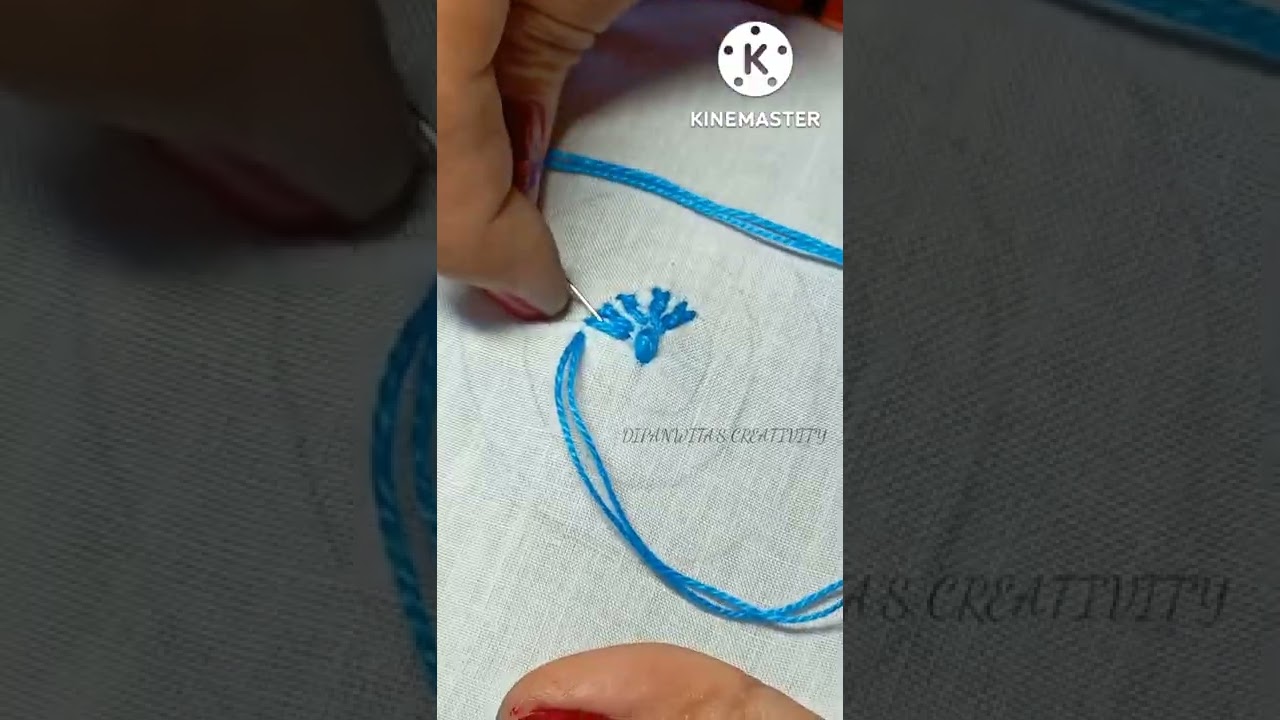 Hand Embroidery / Lucknow Chikan (Keel Stitch) 