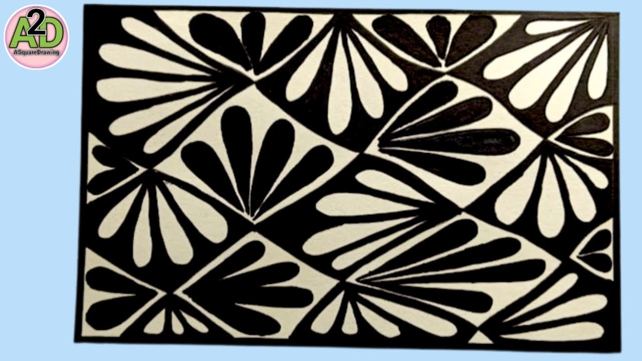 Zentangle Art Tutorial-8 | Beautiful Zentangle Art | Zentangle Drawing Ideas