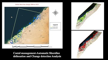 Semi-automatic Shoreline Delineation and Change Detection in Dubai Using ArcGIS Pro
