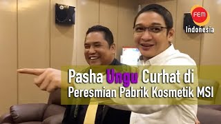 Curhatan Pasha Ungu Di Pembukaan Pabrik Kosmetik Msi