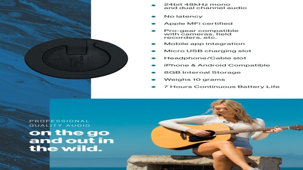 Hooke Lav: A Sleek Wireless Mic With Pro-Grade Sound