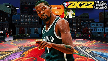 KEVIN DURANT DEMIGOD BUILD is UNSTOPPABLE in NBA 2K22