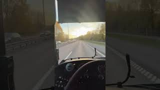 Stockholm-POV-Free Ride with  MAN Lion's City Sl Articulated Bus 172-Drivers View15