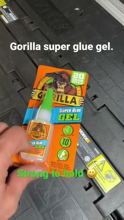 Gorilla Super Glue vs. Super Glue Gel Comparison (Metal To Wood Glue) 